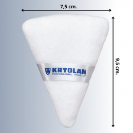 kryolan-borla-triangular-triangulo-polvo-para-profesional-blanca-blanco-translusido-sellado-sellar-ergonomica