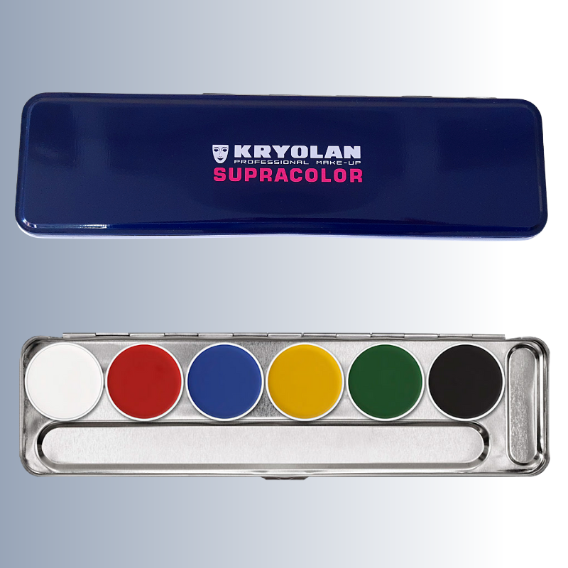 kryolan-cream-color-circle-paleta-supracolor-combinados-multi-color-6 colores-tonos-basicos-mezclas-supra